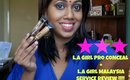 L.A Girl Pro Conceal H.D  + L.A Girl Malaysia's Service REVIEW