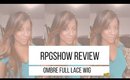 RPGSHOW Lovetaije001 Balayage Full Lace Wig Review