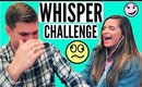 WHISPER CHALLENGE With Davis! | Casey Holmes