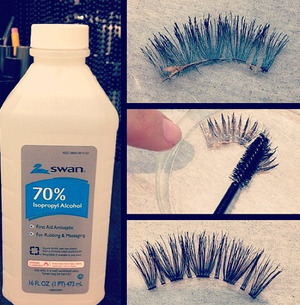 How to clean your lashes like new again.