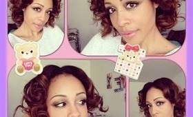 Heatless Curls on Straight Hair!