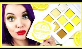 Midas Cosmetics Lemonade Palette Review + Swatches