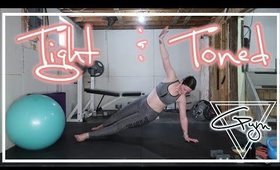 Tight Toned Abs | Workout At Home | Caitlyn Kreklewich
