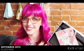 SEPTEMBER 2013 GLOSSYBOX + BLOG NEWS