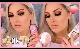 TOO FACED Peach Collection 🍑 Hot Or Not?! 💸 FULL FACE REVIEW