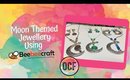 Making Moon Jewellery from Beebeecraft.com products (Jewellery making)