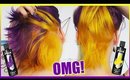 Deep PURPLE & Neon YELLOW Hair Color Tutorial (Using Arctic Fox Dyes)