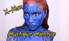 Mystique: X-Men Makeup Tutorial