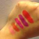Summer Lipstick Swatches