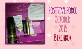 Birchbox | Positive Force | October 2015 | PrettyThingsRock