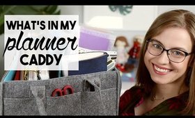 What's in My Planner Caddy | Mollie Ollie Caddy