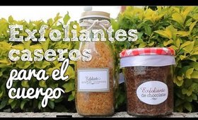 ¡2 IDEAS DE EXFOLIANTE CASERO PARA EL CUERPO! ¡PERFECTA EN VERANO! por Lau