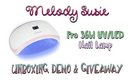 MelodySusie Pro 36W UV/LED Lamp | Unboxing/Demo/Giveaway | PrettyThingsRock