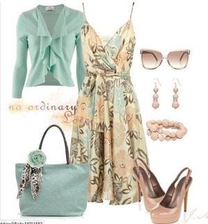 Love this sun dress they colors are beautiful pastels are in 