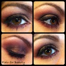 Pink, Brown And Plum Glitter