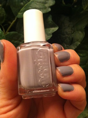 Grey nail polish by Essie 
