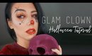 *NOT*  PENNYWISE GLAM HALLOWEEN MAKEUP TUTORIAL | QUINNFACE
