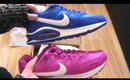 Nike Air Max Command Violet and Blue & White Unboxing & On Feet