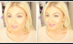 PURPLE EYES AND LIPS TUTORIAL! | LoveFromDanica