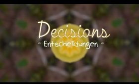 Entscheidungen + Wien-wahl 2015 // Talk :)