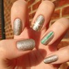 Essie Beyond Cozy with an Emerald stripe