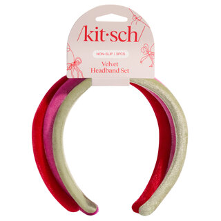 Kitsch Velvet Headband Set