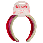 Kitsch Velvet Headband Set