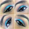 Turquoise And Gold Eye 