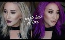 How To | Purple Hair at Home!!!