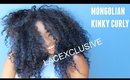 My Blue Ends ! Lacexclusive Mongoligain Kinky Curly