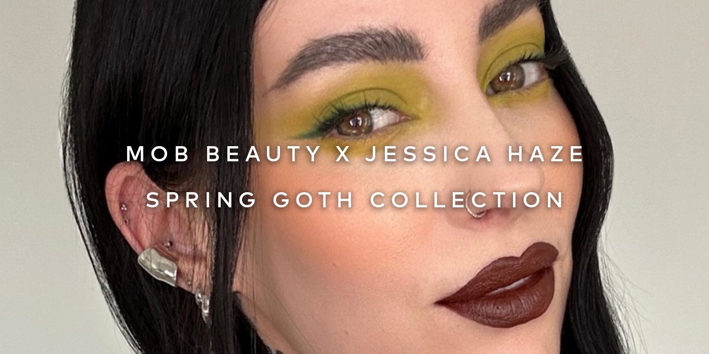 Shop the MOB Beauty x Jessica Haze Spring Goth Collection at Beautylish.com