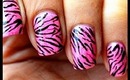 Pink Tiger Nail Art Designs Easy Youtube Do It Yourself Nails Step By Step How To Do Nails Art