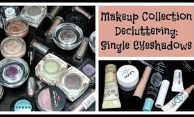 Makeup Collection Decluttering: Single Eyeshadows ☮