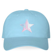 Jeffree Star Cosmetics Blue Blood Dad Hat Pink Stitch