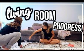 MOVE WITH ME: Major Living Room Progress + Bedroom Organization! | Ep.  5