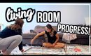 MOVE WITH ME: Major Living Room Progress + Bedroom Organization! | Ep.  5