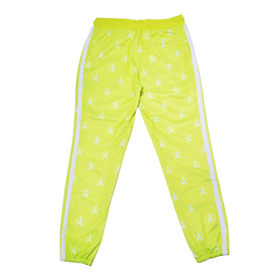 yellow sweatpants with stars