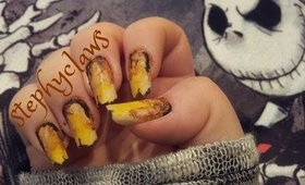 My Boyfriend Paints My Nails - Halloween Witch Zombie Wench Nails