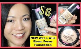 NEW Wet n Wild Photo Focus Foundation Review!