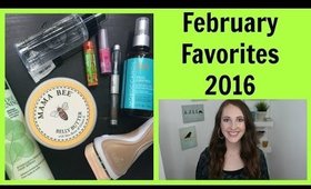 February Favorites 2016