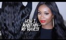 How I Maintain My Waves | Elfin Brazilian Body Wave | Makeupd0ll
