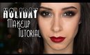 Christmas Makeup Tutorial || Holiday Party Look