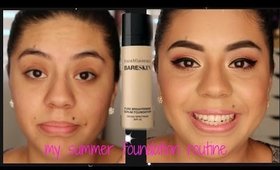My summer foundation routine