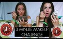 3 MINUTE MAKEUP CHALLENGE | by P&B.
