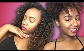 Revamping My Curly Hair x Summerella Inspired | BeautybyTommie