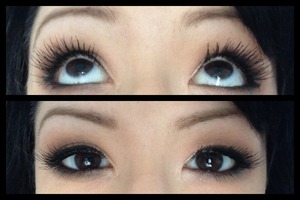 First time using lashes!