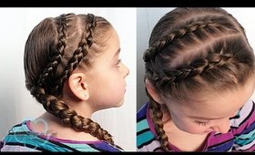 How To: Double Dutch Accent Braids {Toddler Hairstyle} | Pretty Hair is Fun