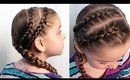 How To: Double Dutch Accent Braids {Toddler Hairstyle} | Pretty Hair is Fun