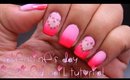 Valentine's Day Inspired Nail Tutorial | FromBrainsToBeauty