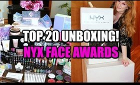 TOP 20 UNBOXING | NYX Face Awards 2017